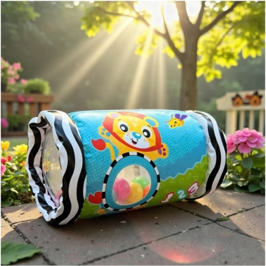 Juego sensorial con sonidos y contrastes