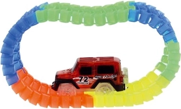 Cochecito con 3 luces intermitentes