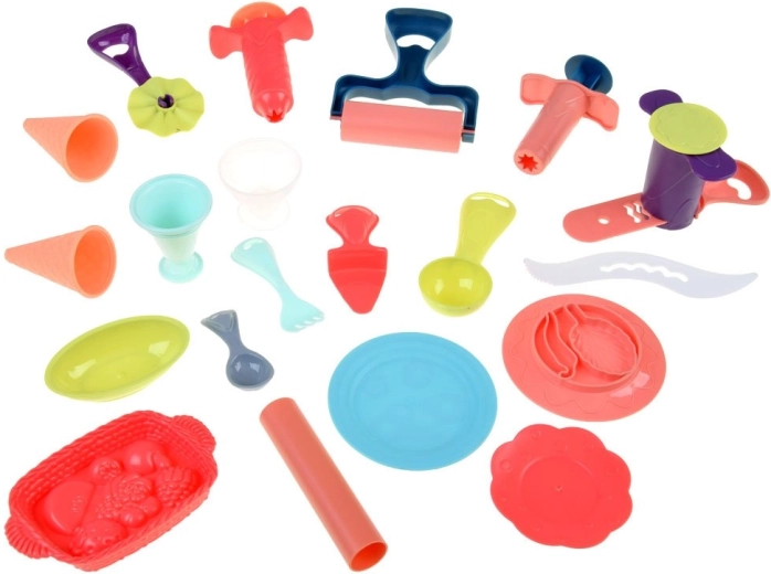 Amplios accesorios para diversión pastelera