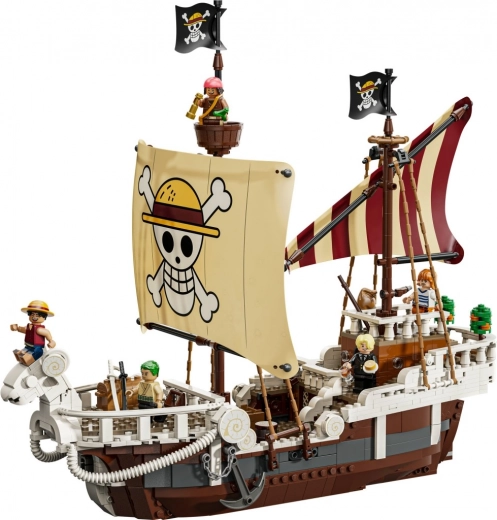 Legendario barco de los Piratas de Sombrero de Paja