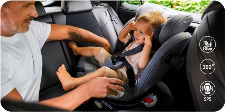 Sistemas de seguridad ISOFIX y TOP TETHER