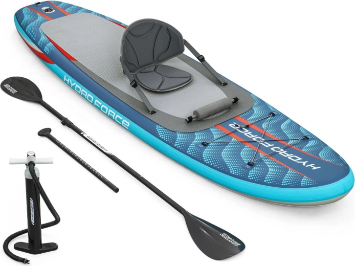 2 en 1: de paddleboard a kayak en un momento