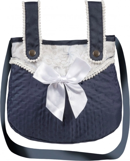 Bolso elegante y accesorios en los colores de la colección