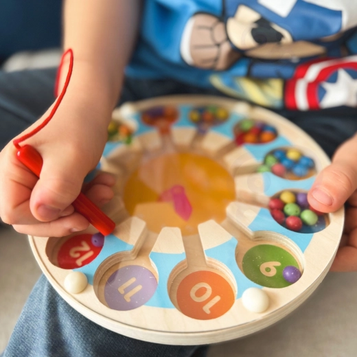 Aprendizaje de números y colores