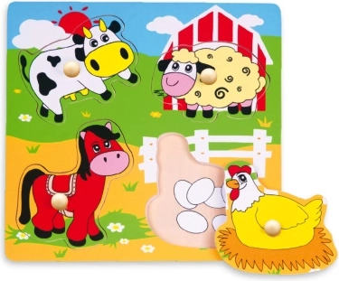 Divertido aprendizaje de los animales de granja