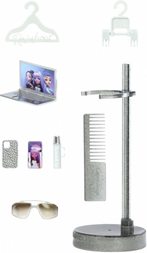 Base y accesorios para escenas