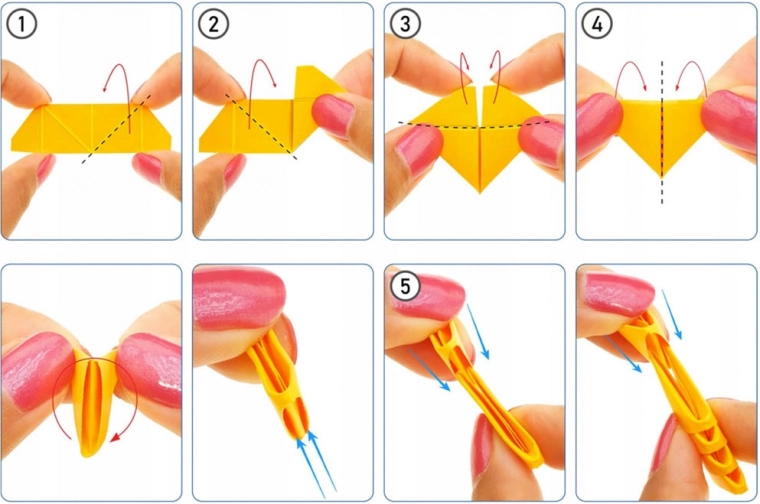Plegado fácil paso a paso