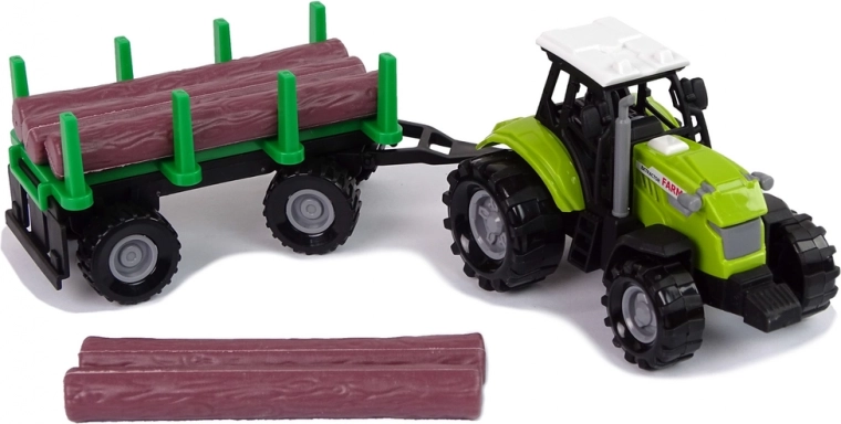 Remolque para troncos desmontable