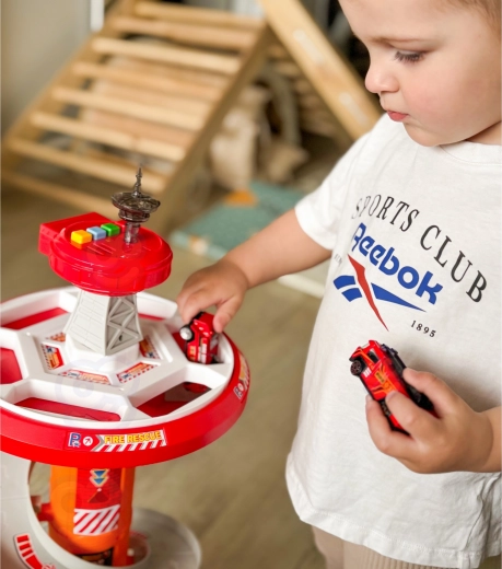 Efectos de luz y sonido con 4 botones