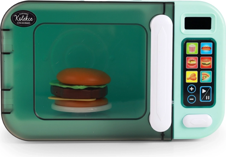 Luz, sonidos y plato giratorio realistas