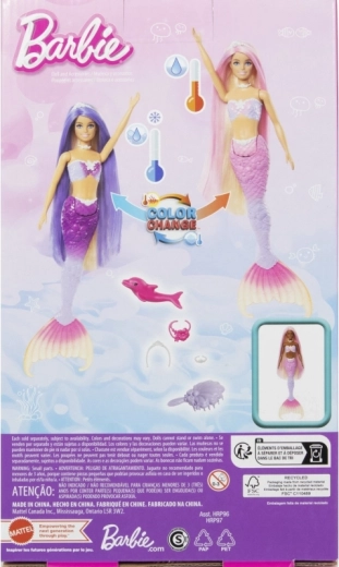 Cambio de color mágico en el agua