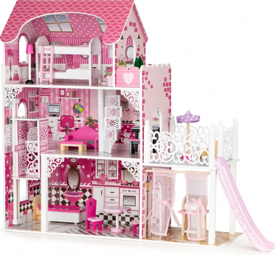 Tres niveles y siete habitaciones