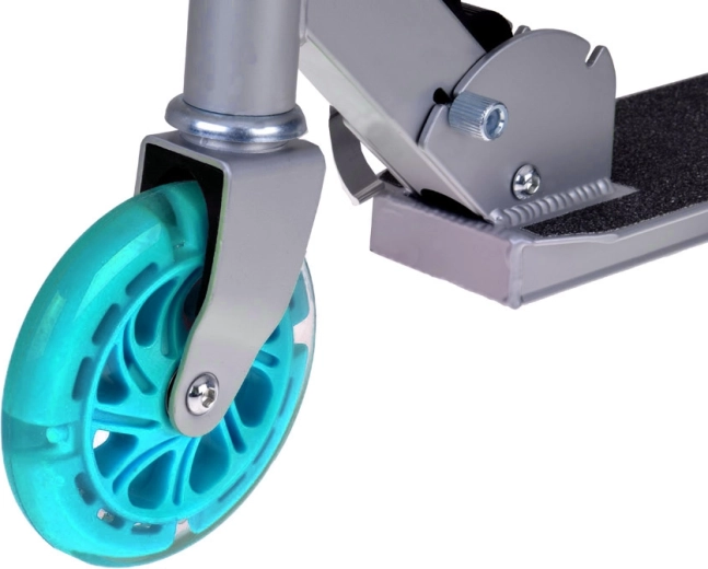 Ruedas LED que se iluminan sin baterías