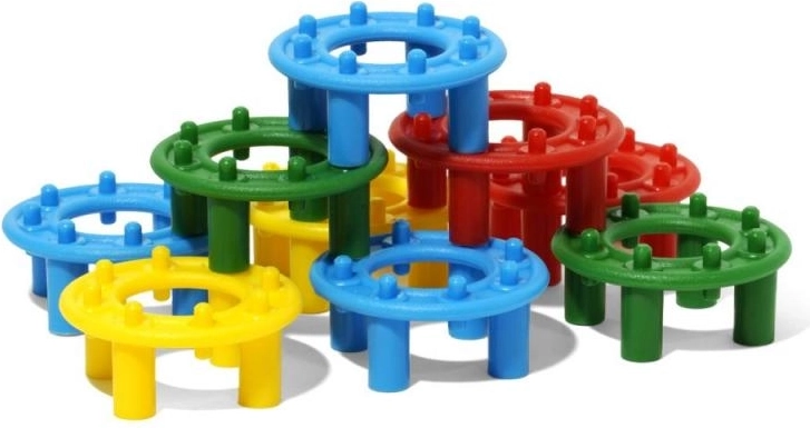 Juego de construcción compatible y ampliable
