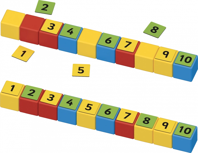Aprendizaje en color: números pares e impares