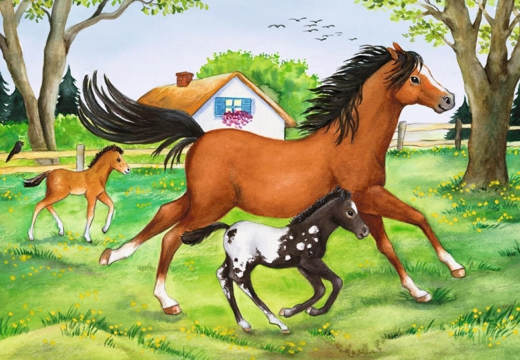 Un mágico mundo de caballos que entusiasmará a los niños