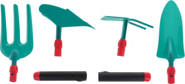 Diseño modular con mangos desmontables