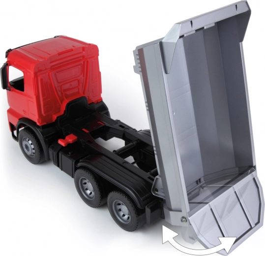 Caja basculante funcional con bloqueo