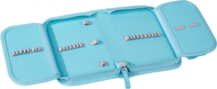 Estuche organizado y espacioso