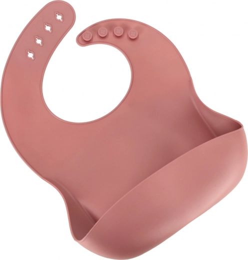 Babero con bolsillo profundo y fácil mantenimiento