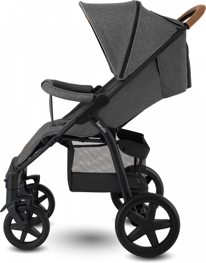 Desplazamiento suave gracias a las ruedas EVA y a la amortiguación completa