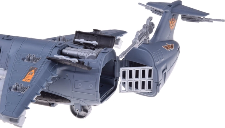 Cañones ocultos y cañón extensible para escenas de acción