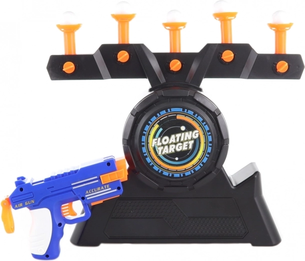 Pelotas levitantes para dianas en movimiento