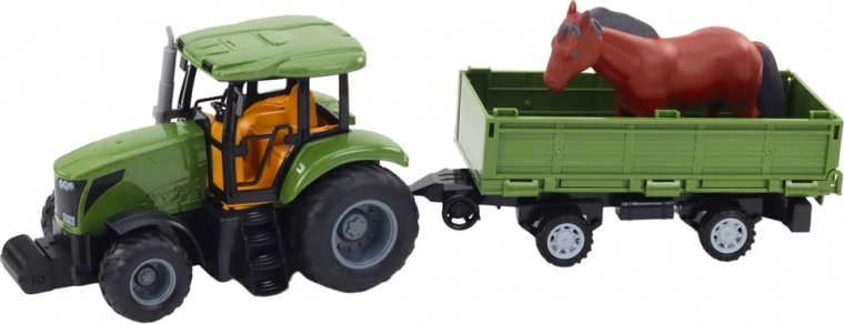 Remolque con figura de caballo