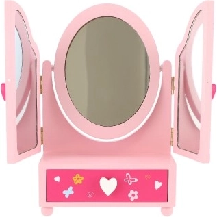 Espejo tríptico para una visión perfecta