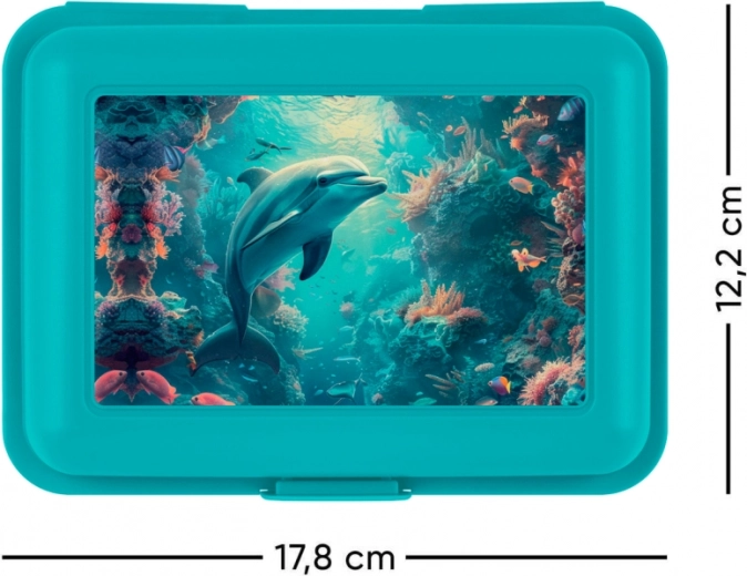 Diseño creativo con delfín