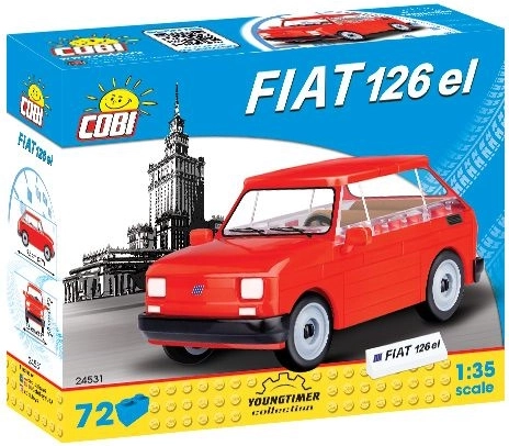 Icónico FIAT 126p a escala 1:35