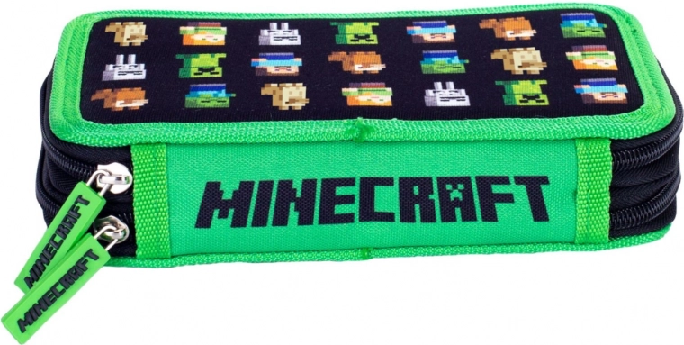 Dos compartimentos principales con cremallera