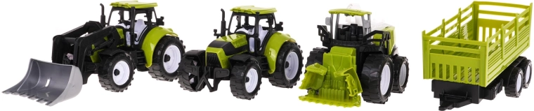 Máquinas agrícolas realistas para una granja de verdad