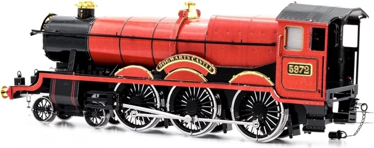 Icónico Hogwarts Express en metal