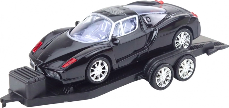 Coche deportivo con ruedas de giro libre