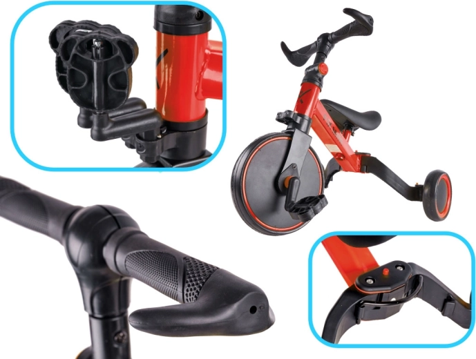 3 en 1: correpasillos, triciclo y entrenamiento de equilibrio