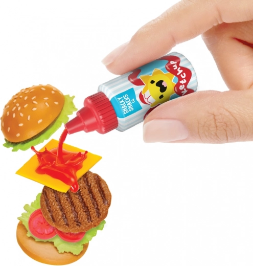 Colección coleccionable llena de comidas favoritas