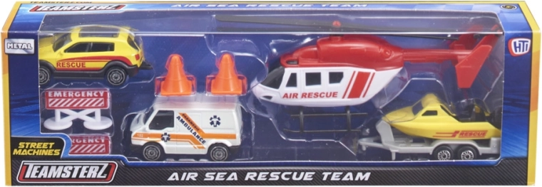 Equipo de rescate completo en un solo set