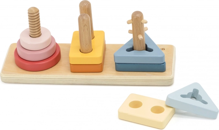 Clasificación y ensamblaje geométrico de formas