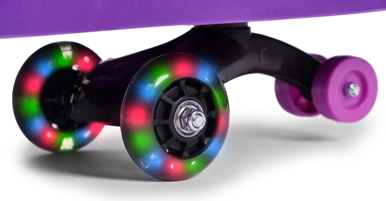 Ruedas LED para mayor diversión y seguridad