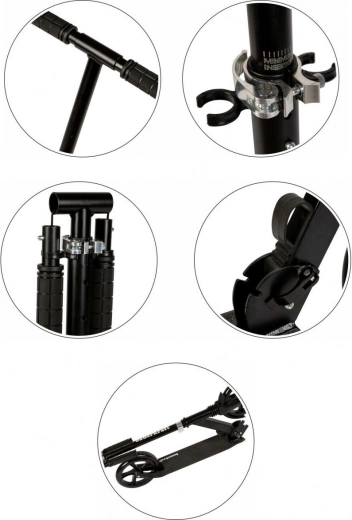 Crece con el usuario: altura ajustable 95–105 cm