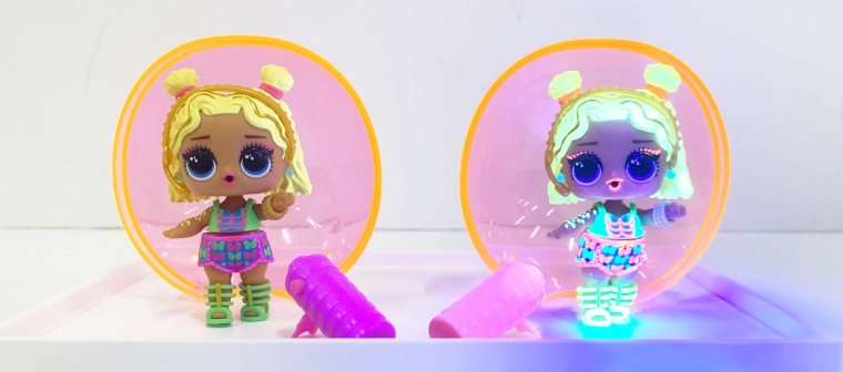 Decoraciones ocultas bajo luz UV