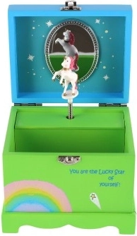 Unicornio giratorio con melodía