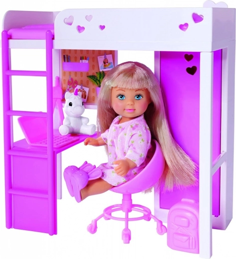 Diseño adorable en blanco y rosa