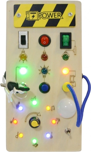 Luces y sonidos para estimulación sensorial