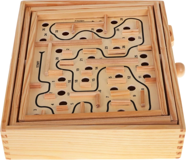 Sólida construcción de madera