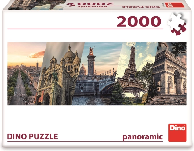 2000 piezas para una diversión prolongada