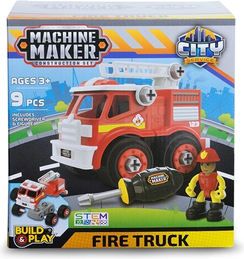 Camión de bomberos para pequeños rescatistas