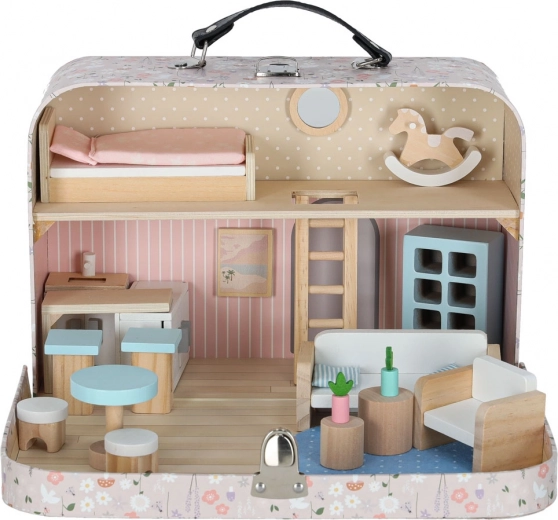 Todo en uno: casita, muebles y decoración
