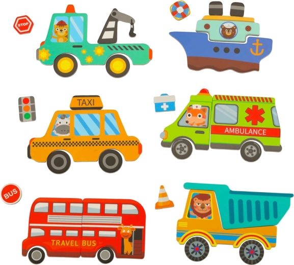 Vehículos favoritos y escenas vibrantes